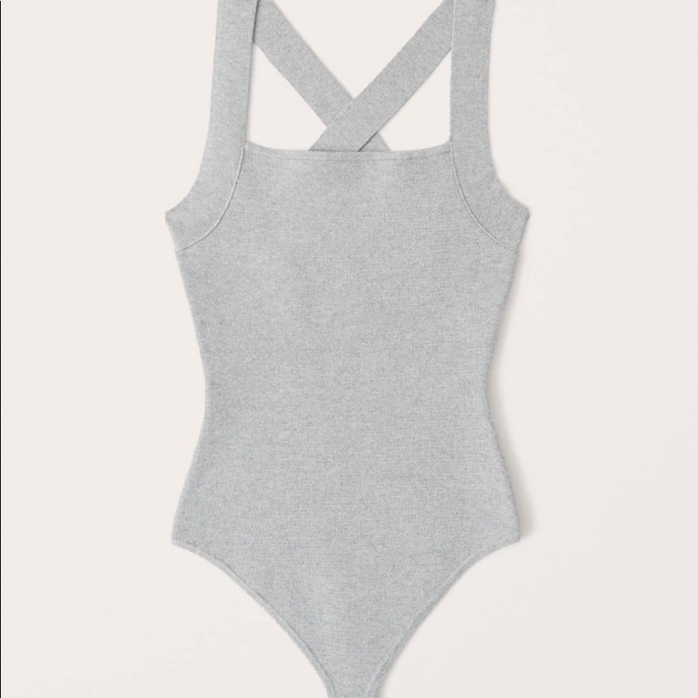 Abercrombie sweater knit bodysuit size XS